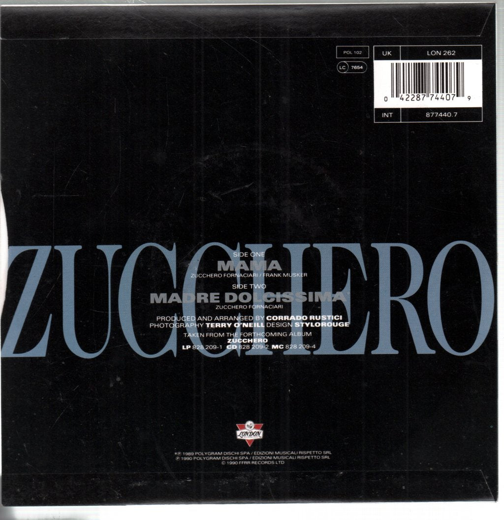 Zucchero - Mama - 7 Inch