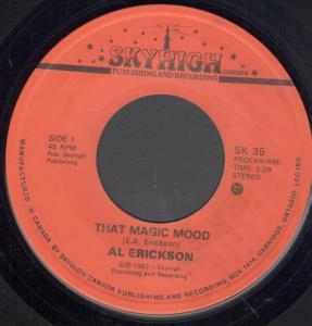 Al Erickson - That Magic Mood - 7 Inch