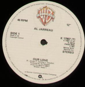 Al Jarreau - Our Love - 12 Inch