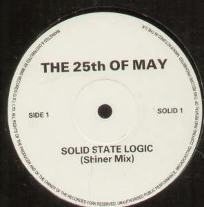 25Th Of May - Solid State Logic - 12 Inch