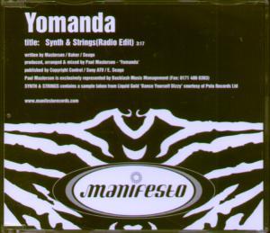 Yomanda - Synth And Strings - Cd