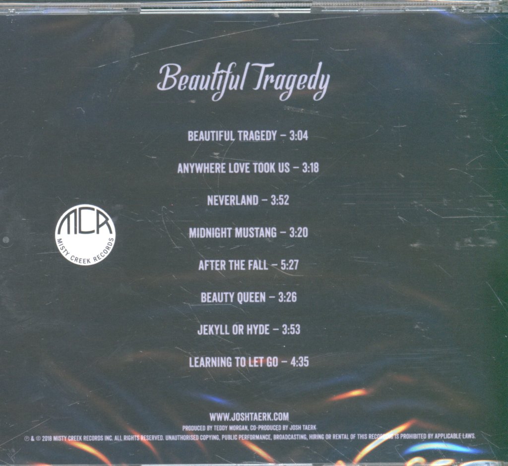 Josh Taerk - Beautiful Tragedy - Cd