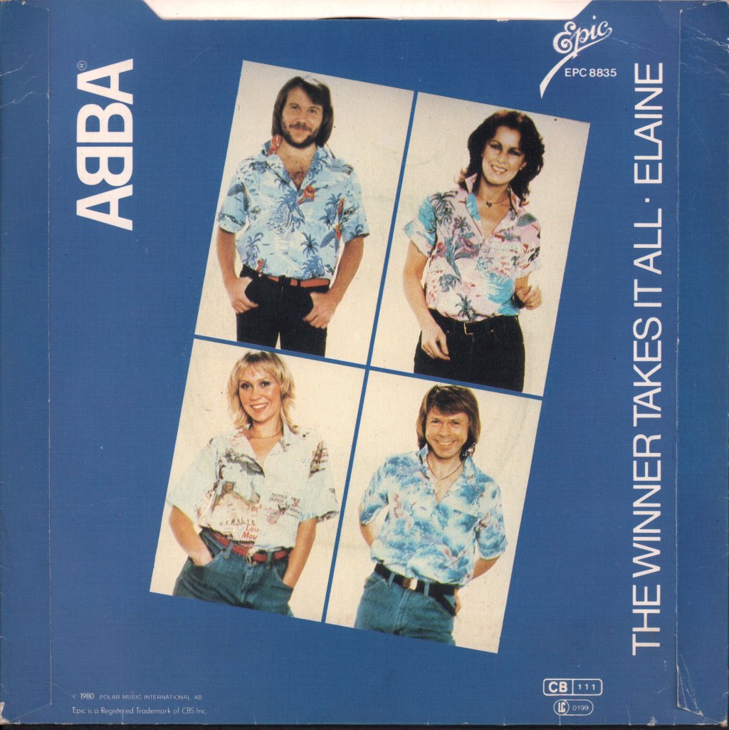 ABBA - Winner Takes It All - 7 Inch