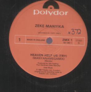 Zeke Manyika - Heaven Help Us - 12 Inch