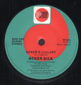 Acker Bilk - Acker's Lullaby - 7 Inch