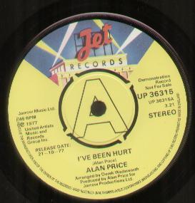 Alan Price - I've Been Hurt - 7 Inch