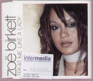 Zoe Birkett - Treat Me Like A Lady - Cd