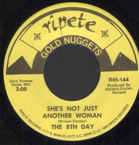 8Th Day / Freda Payne - She's Not Just Another Woman / Band Of Gold - 7 Inch