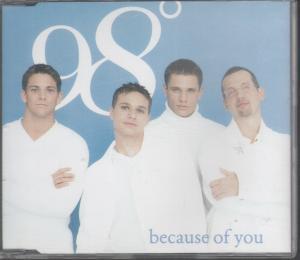 98 Degrees - Because Of You - Cd