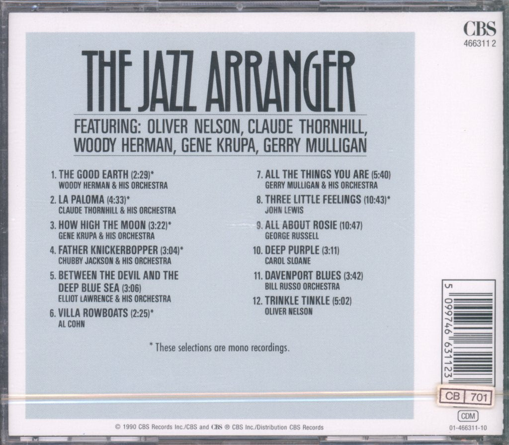 Various Artists - Jazz Arranger Volume 2 - Cd