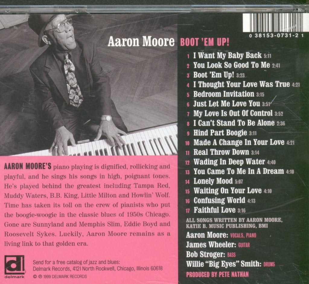 Aaron Moore - Boot 'Em Up - Cd