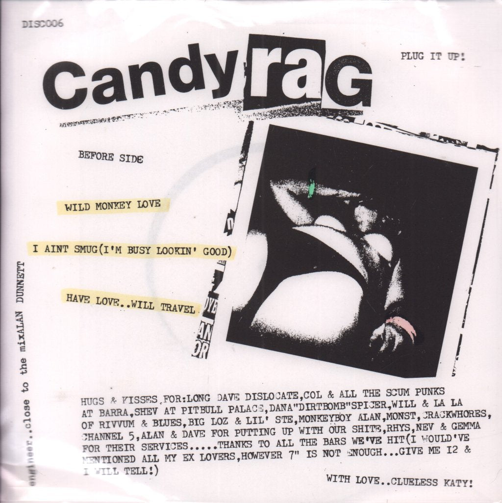 Candy Rag - Plug It Up - 7 Inch