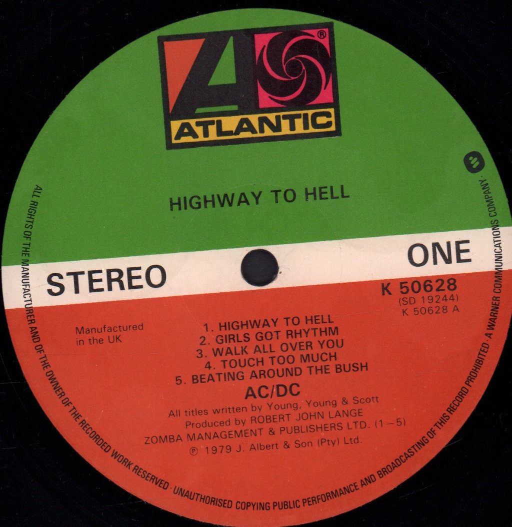 AC/DC - Highway To Hell - Lp