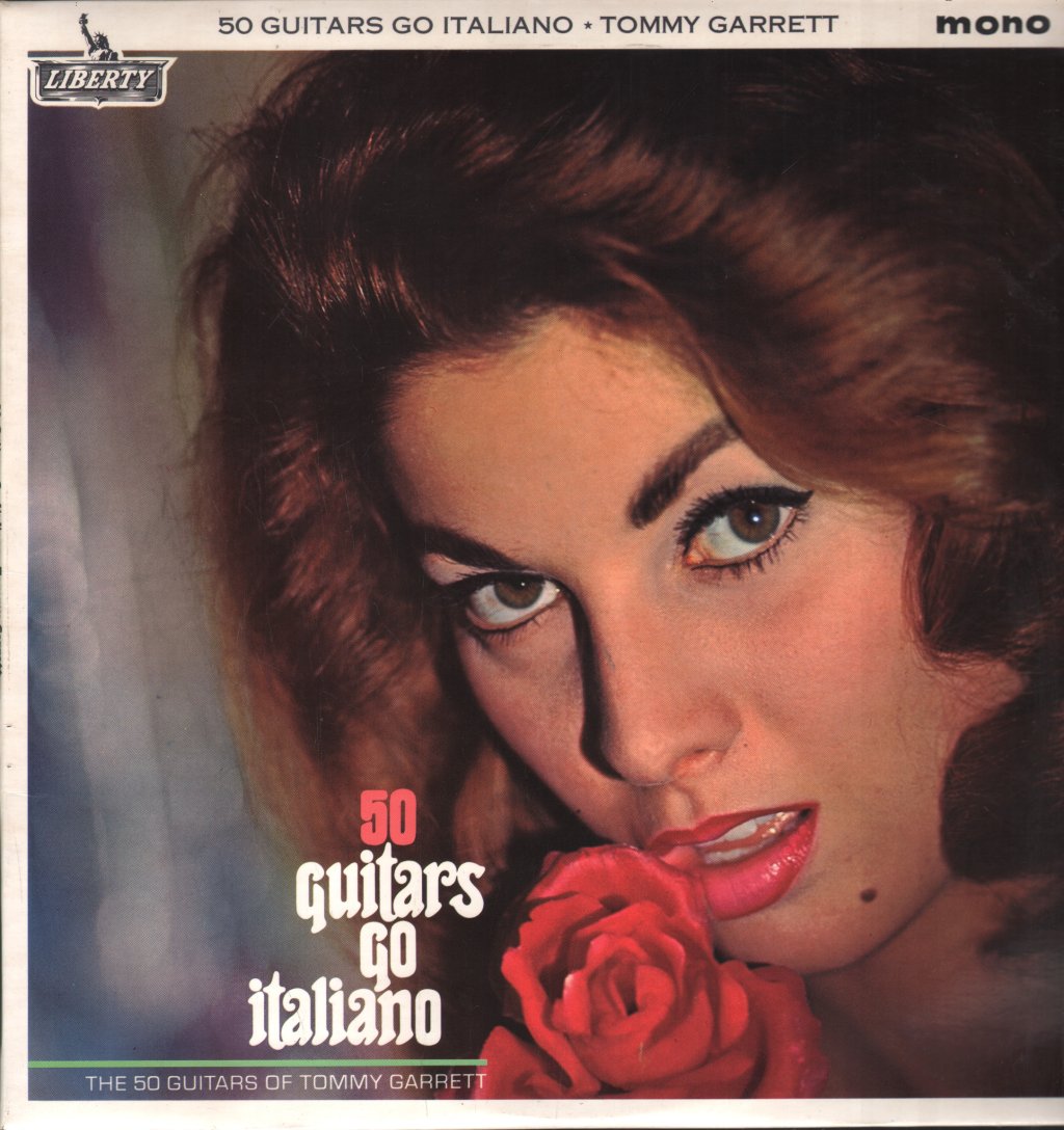 50 Guitars Of Tommy Garrett - 50 Guitars Go Italiano - Lp