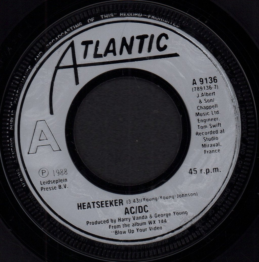 AC/DC - Heatseeker - 7 Inch