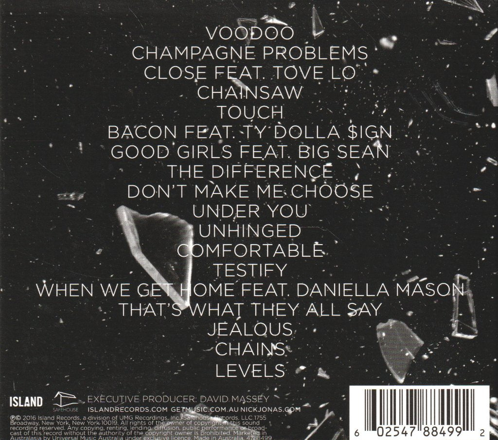 Nick Jonas - Last Year Was Complicated - Cd