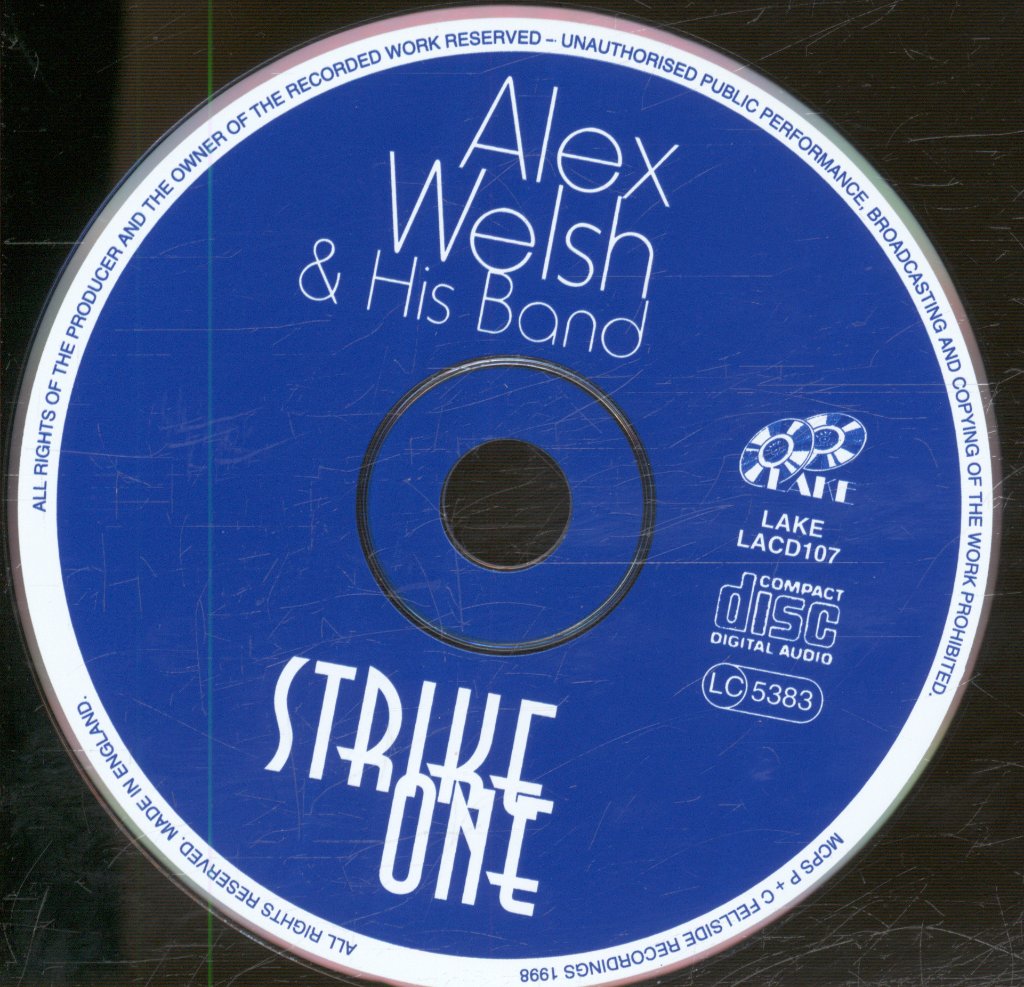 Alex Welsh & His Band - Strike One - Cd