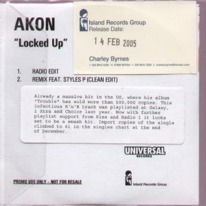 Akon - Locked Up - Cdr