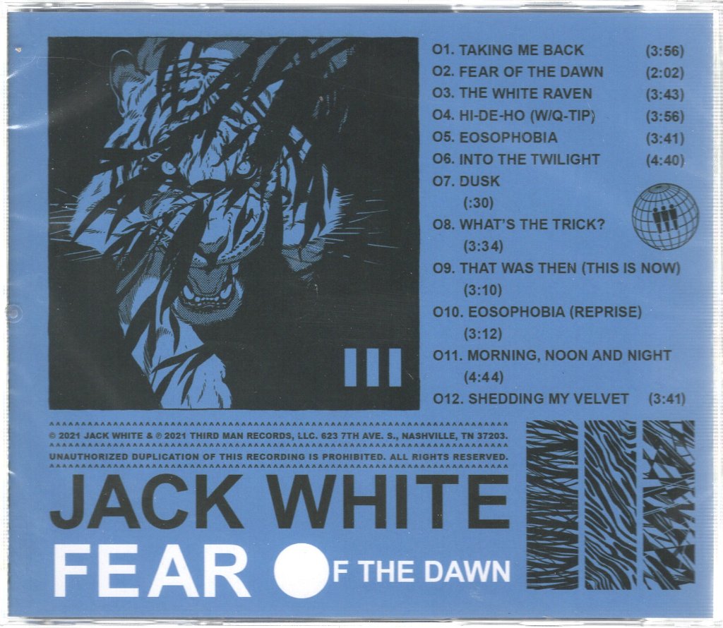 Jack White - Fear Of The Dawn - Cd