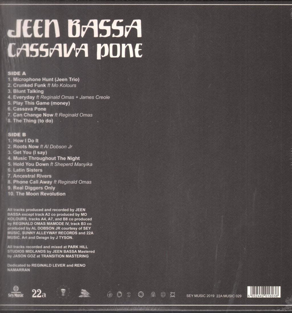 Jeen Bassa - Cassava Pone - Lp