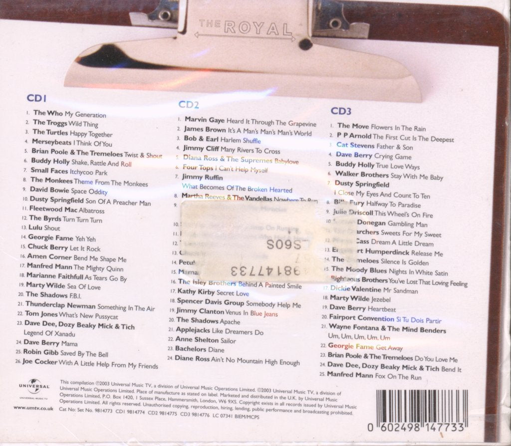 Various Artists - Royal - Triple Cd