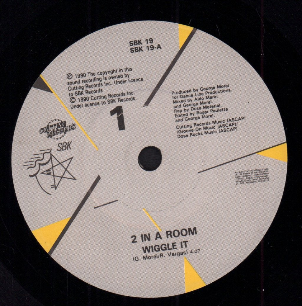 2 In A Room - Wiggle It - 7 Inch