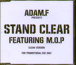 Adam F - Stand Clear - Cd