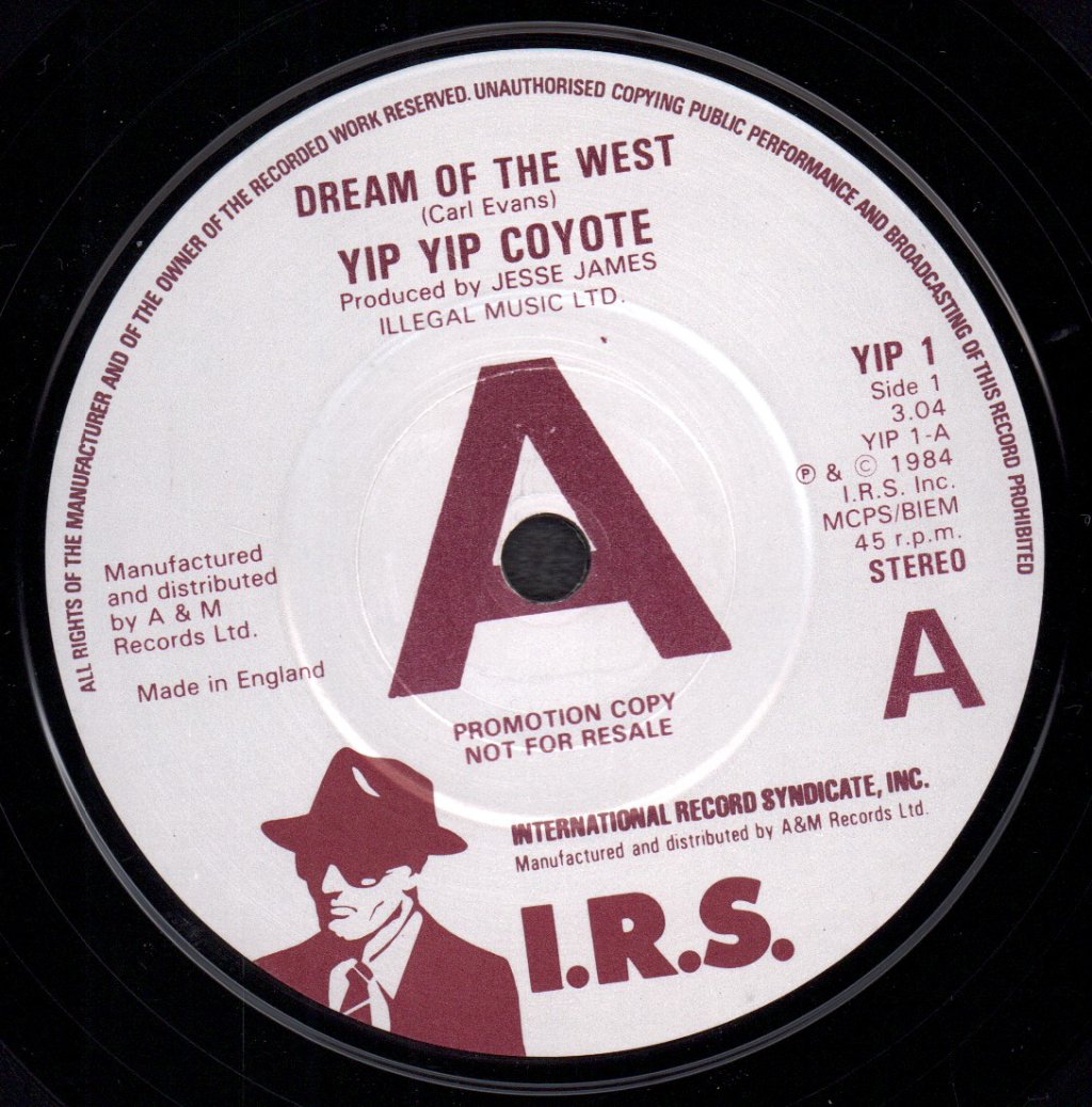 Yip Yip Coyote - Dream Of The West - 7 Inch