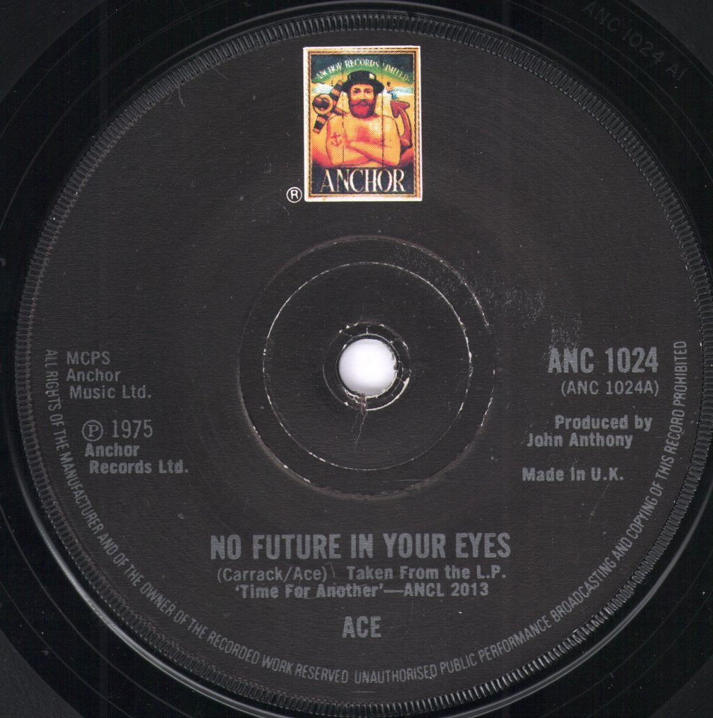 Ace - No Future In Your Eyes - 7 Inch