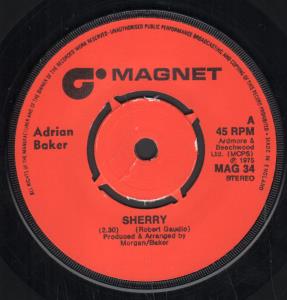 Adrian Baker - Sherry - 7 Inch