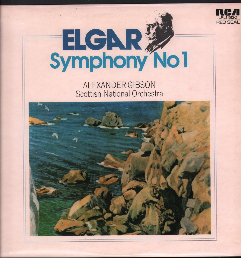 Alexander Gibson / Scottish National Orchestra - Elgar - Symphony No.1 - Lp