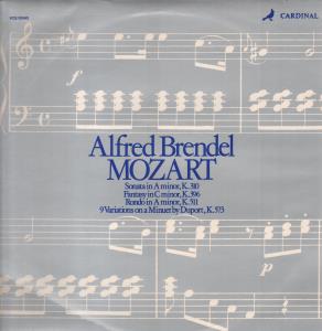 Alfred Brendel - Mozart - Sonata In A Minor / Fantasy In C Minor - Lp