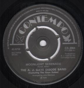 A.j. Gaye Discoe Band - Moonlight Serenade - 7 Inch