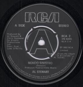 Al Stewart - Mondo Sinistro - 7 Inch