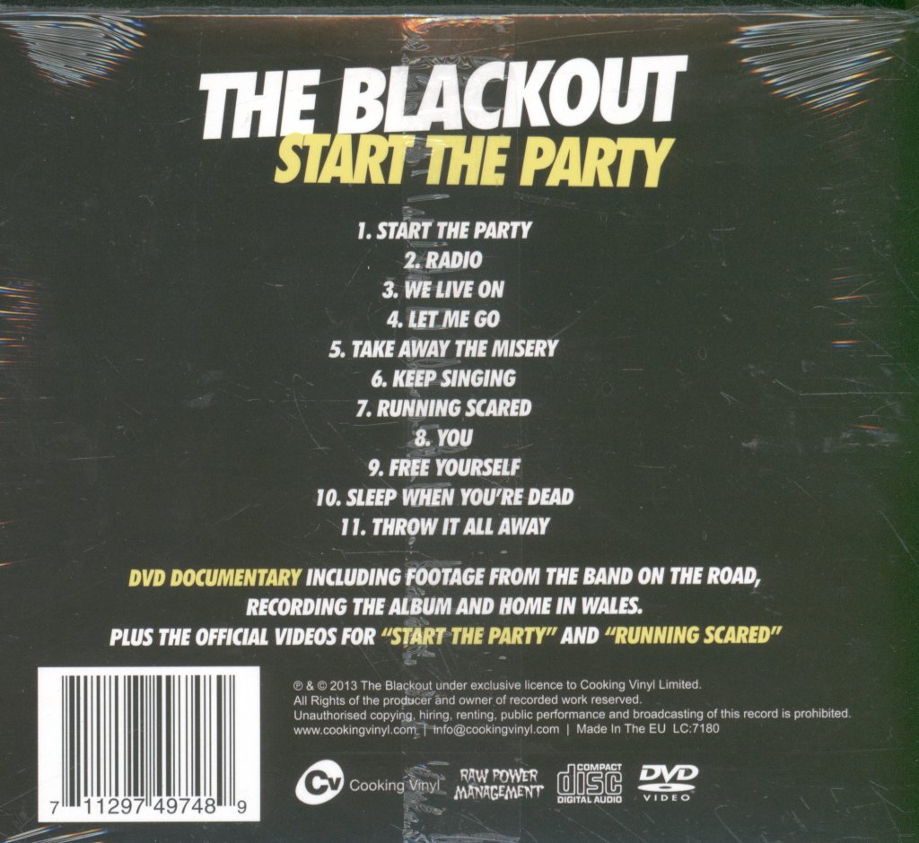 Blackout - Start The Party - Cd/Dvd