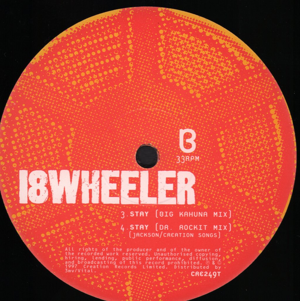 18 Wheeler - Stay - 12 Inch