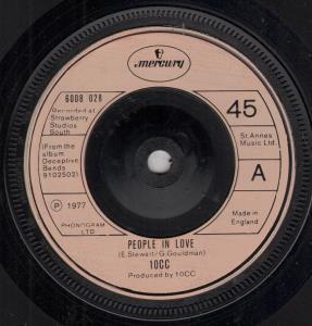 10cc - People In Love - 7 Inch