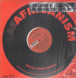 Africanism - Don't You Go Away - 12 Inch