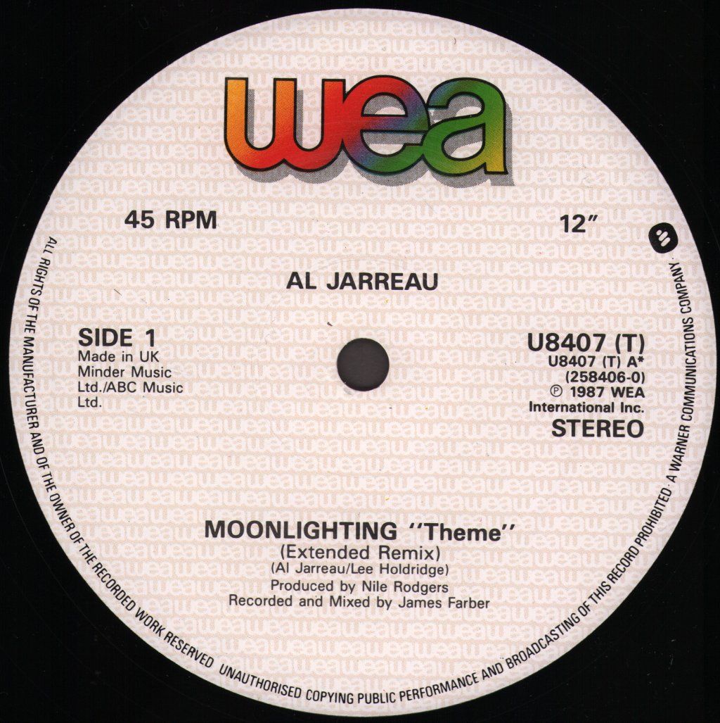 Al Jarreau - Moonlighting - 12 Inch