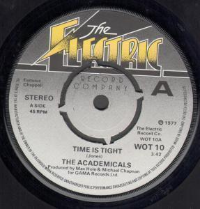 Academicals - Time Is Tight - 7 Inch