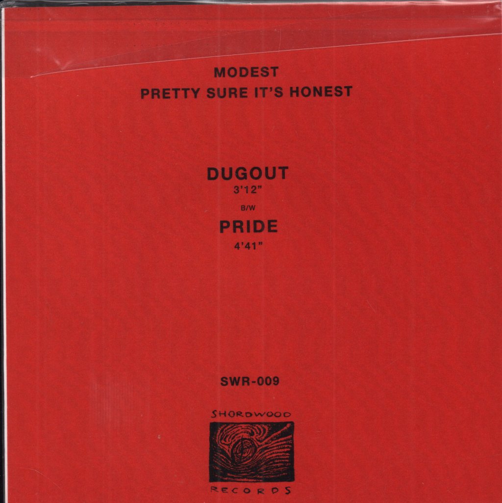 modest - Pretty Sure It's Honest - 7 Inch