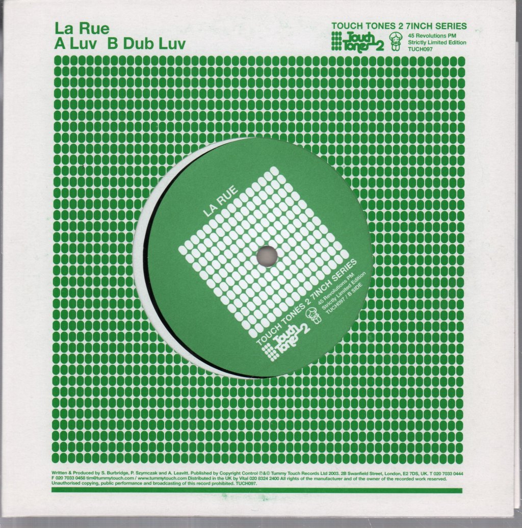 La Rue - Luv - 7 Inch