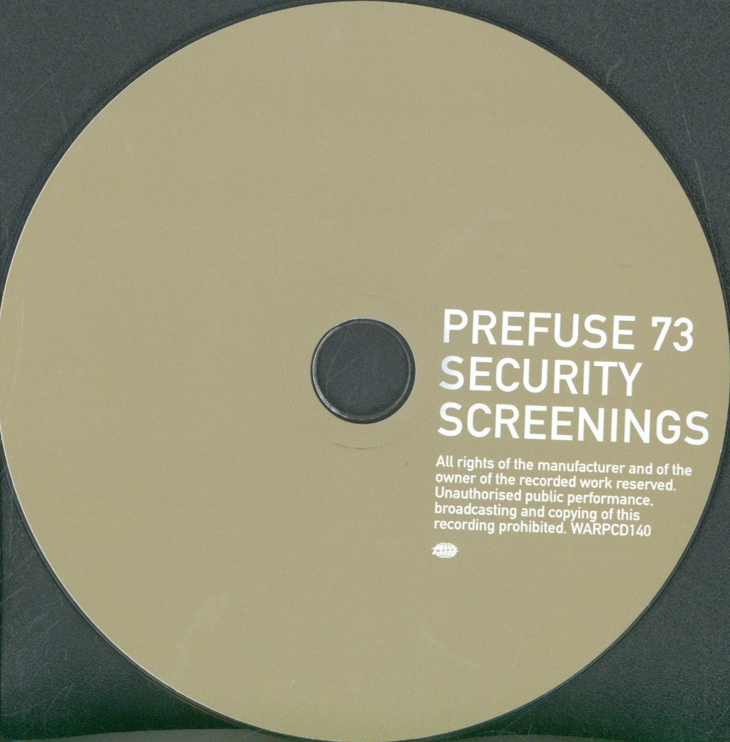 Prefuse 73 - Security Screenings - Cd