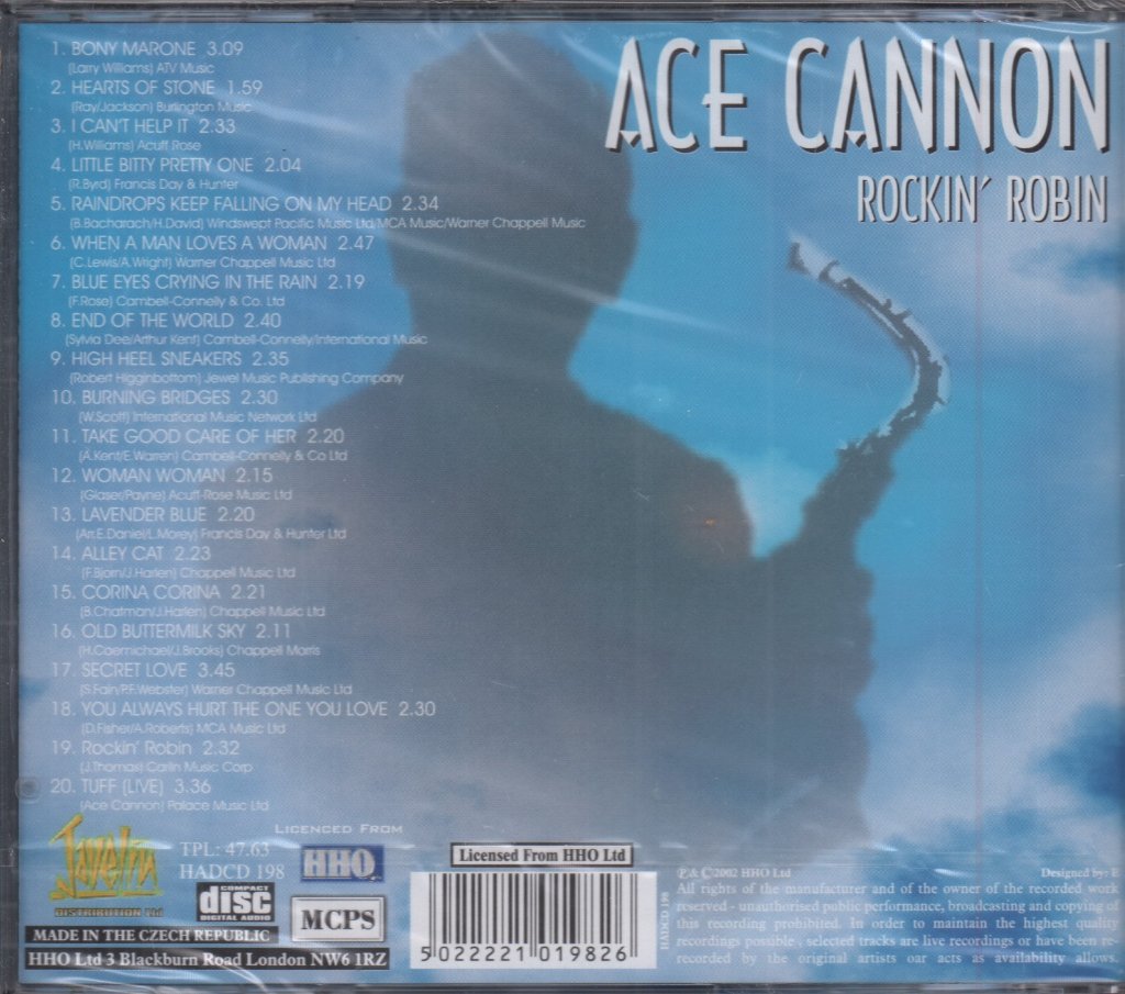 Ace Cannon - rockin' robin - Cd