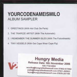 Yourcodenameis:milo - Album Sampler - Cdr