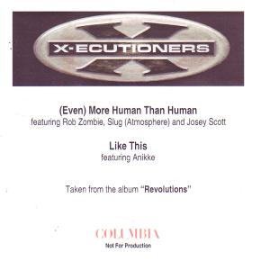 X-Ecutioners - Even More Human Than Human - Cdr