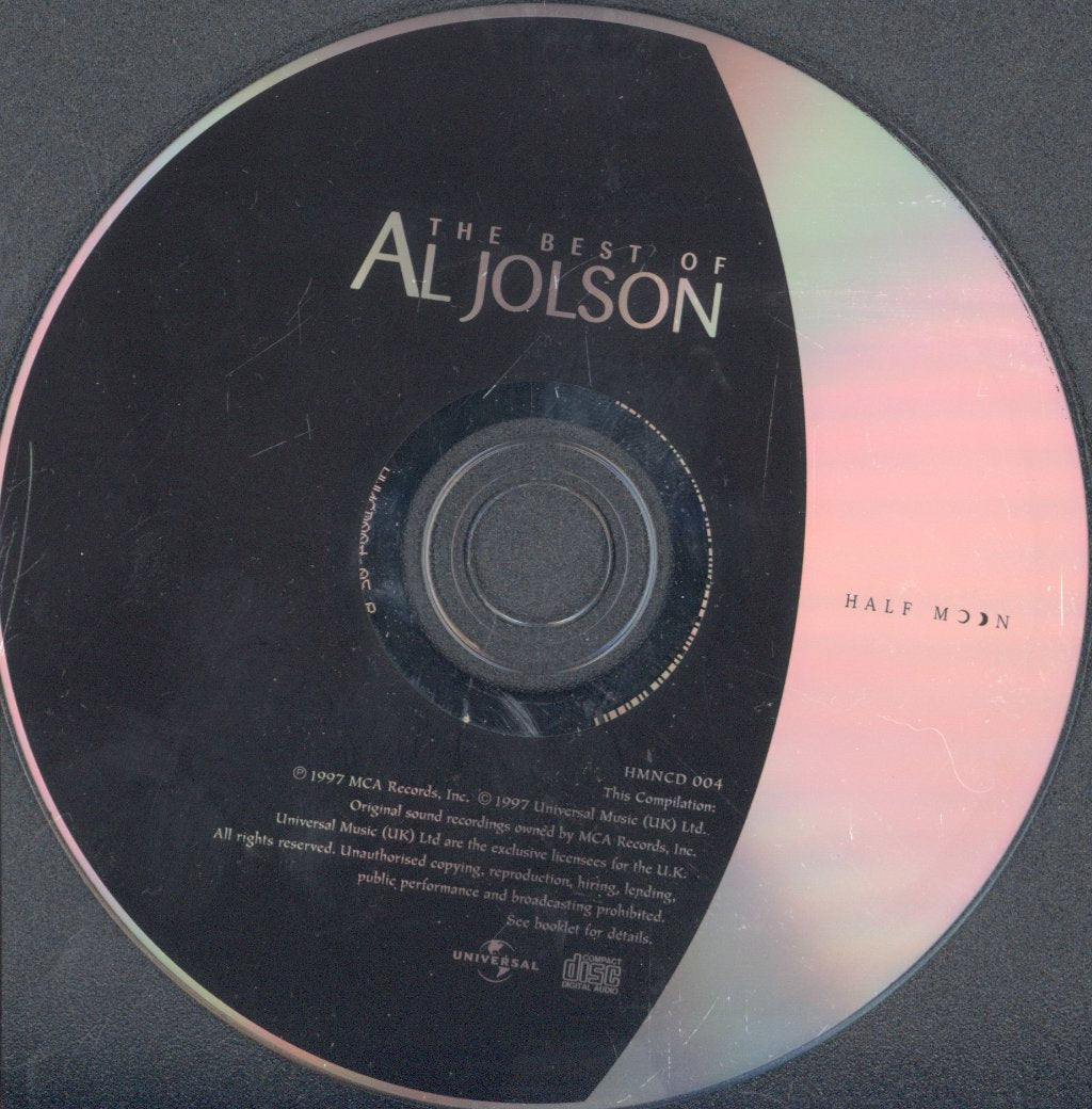 Al Jolson - Best Of - Cd